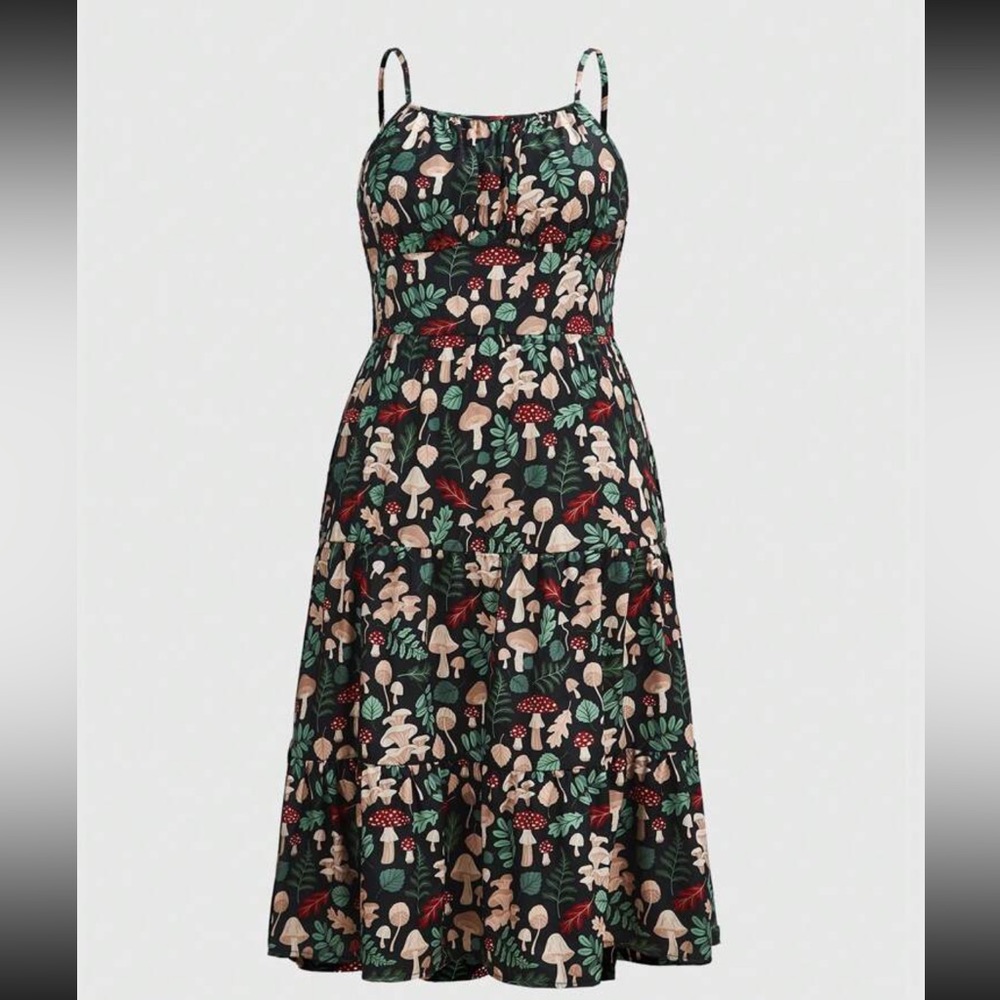 SHEIN mushroom dress
